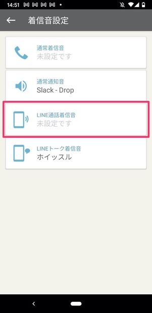 Papatto LINE通話着信音