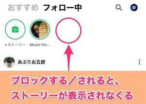 【LINE VOOM】ブロックするとどうなる（ストーリー）