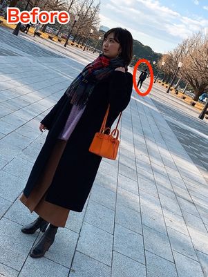 加工前の写真
