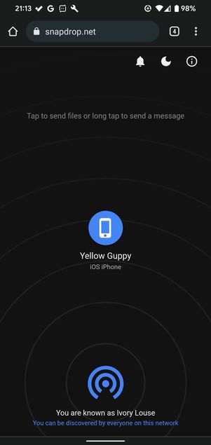 Androidスマホの画面