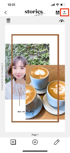 海外の雑誌のようなストーリーなら「Stories Edit」