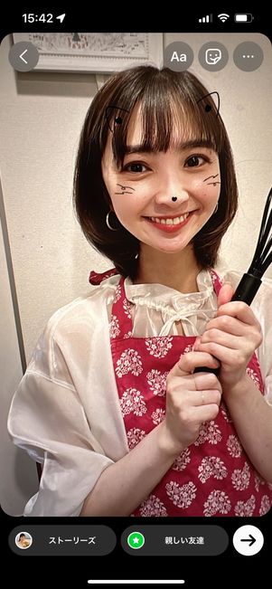 落書き風が可愛いネコ加工