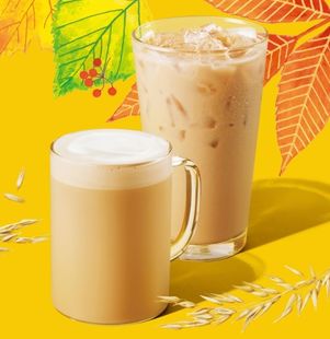スターバックス ブロンドラテ with オーツミルク