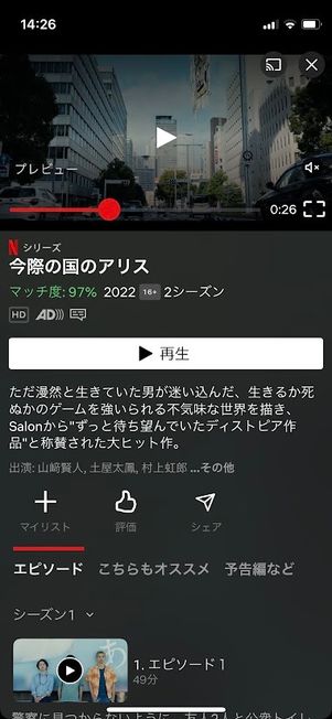 Netflix 独占配信作品