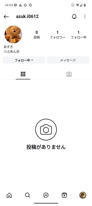 インスタの見るだけ専用アカウント