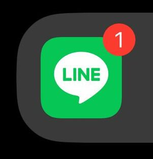 line アプリアイコンのバッジ