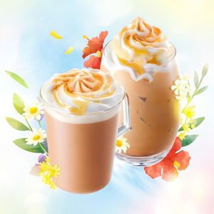 アールグレイ ブーケ & ティー ラテ