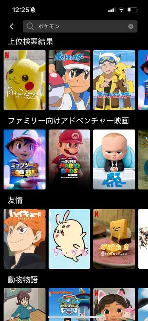 Netflix 検索
