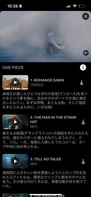 Netflix 実写版ワンピース