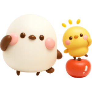 シマエナガ♡秋の日常&やさしい敬語