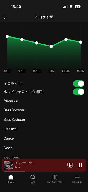 音質で選ぶ音楽配信サブスク Spotify