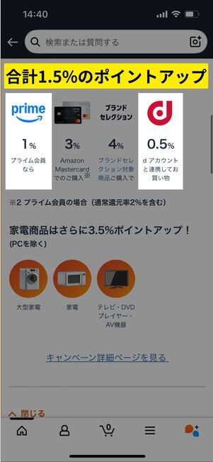ポイントアップ