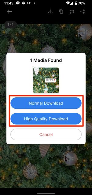ストーリーのダウンロードにも対応している