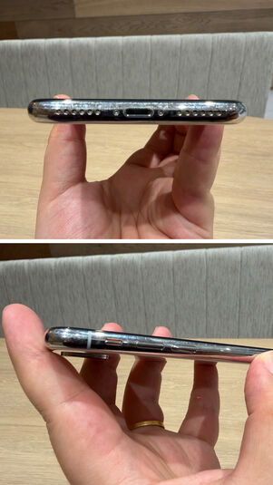 外装にも傷はあるが大きな損傷はない