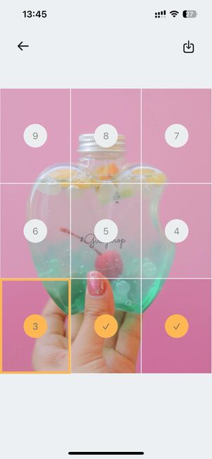 シンプルな操作で簡単にグリッド投稿が作れる「Grids:インスタ投稿用のグリッド、写真分割」（iOS版のみ）