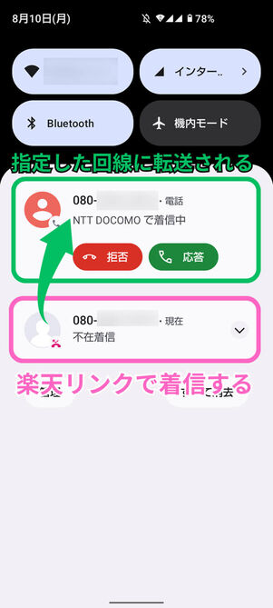 Android着信