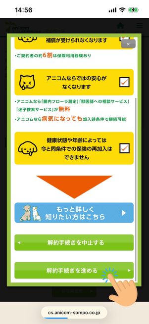 契約の解約　失効