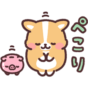 まるまるコーギー × LINEポケットマネー