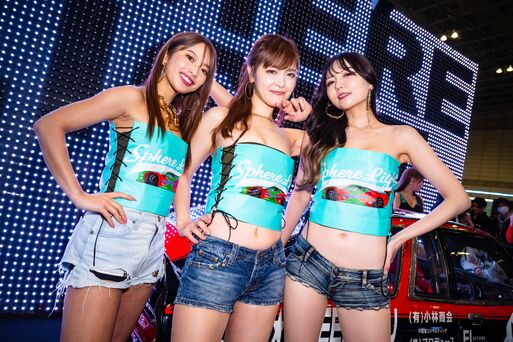 【東京オートサロン2024】コンパニオン写真ギャラリー その1