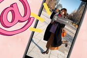 インスタ　ストーリー　透明メンション