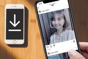 Instagram　画像・動画　保存