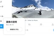 Twitter、画像キャプションのテキスト表示機能を正式導入