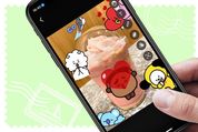 LINEで写真・動画にスタンプや絵文字を貼って加工する方法