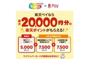 楽天カードと楽天ペイ、マイナポイント第2弾の追加受付を6月30日開始　健康保険証利用と公金受取口座登録