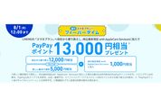 LINEMO、他社からの乗り換え（MNP）でのスマホプラン契約で1万2000円相当のPayPayポイントプレゼント　8月1日まで