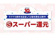 楽天ラクマ、出品者が楽天キャッシュ還元を設定可能に　最大20％の還元で購入者に訴求