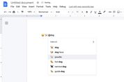 Googleドキュメント、絵文字入力用のショートカットを導入