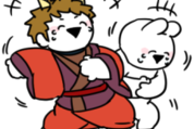 すこぶる動くウサギ×au三太郎