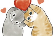 うさにゃん×LINEスキマニ 冬