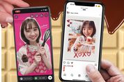 インスタ　バレンタイン投稿