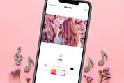 インスタのフィード投稿に音楽を付ける方法