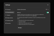 ChatGPTのメモリー機能が提供開始　ChatGPT Plusユーザー向けに