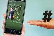 インスタグラムのストーリーにハッシュタグをつける方法　おすすめのハッシュタグを検索する手順も紹介