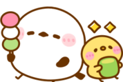 シマエナガ♡春の新生活＆やさしい敬語
