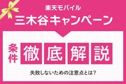 三木谷キャンペーン条件