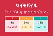 ワイモバイルのシンプル3