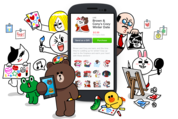 LINEクリエイターズスタンプ、アプリ内から検索可能に