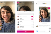 インスタグラム、ライブ動画をダイレクト（DM）を通じてシェア可能に