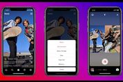 インスタリールにコラボ機能「リミックス」が追加、お気に入り投稿と並べてリールが作れる