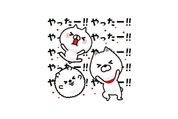 【LINE無料スタンプ】『全力でリアクションするねこ×ソフトバンク』が登場、配布期間は8月14日まで