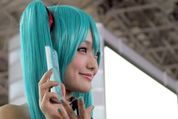 「初音ミク」だけのコンパニオン写真特集：東京ゲームショウ2013