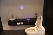 非タッチでトイレ操作できる空中ディスプレイ、除菌も可能で衛生的　シャープとアスカネット　#CEATEC