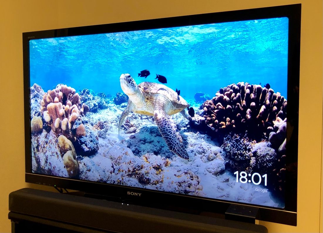 Chromecast 背景モード